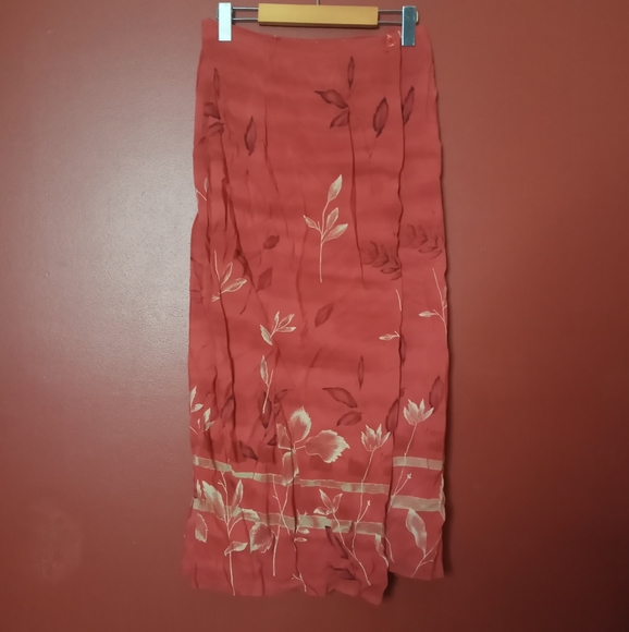Alfred Dunner Faux Wrap Skirt Sz 8 - Picture 1 of 7